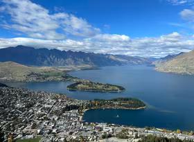 Queenstown from above - April 2023