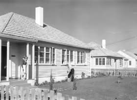 State houses at Arapuni Hydro Works