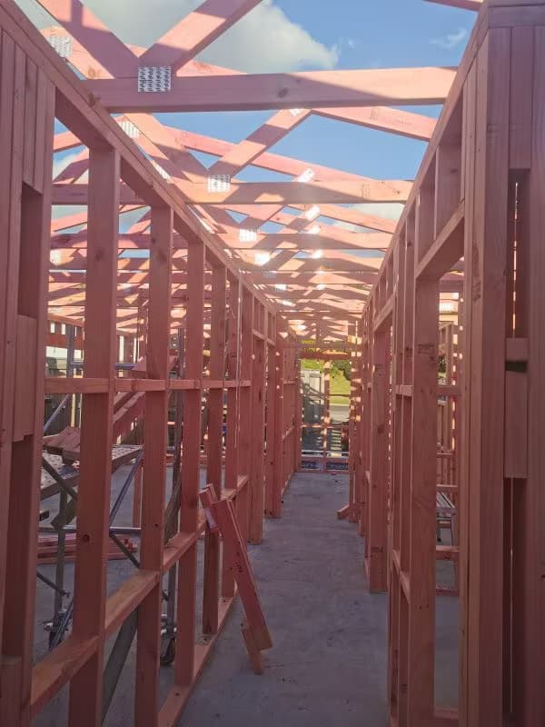 Residential house framing